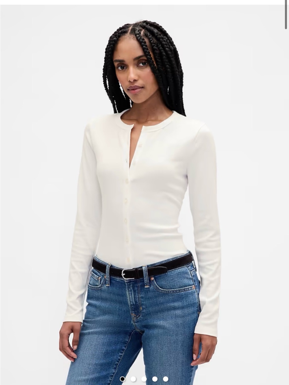 Gap Modern Crewneck Cardigan